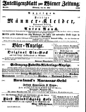 Wiener Zeitung 18500529 Seite: 23