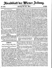 Wiener Zeitung 18500531 Seite: 17