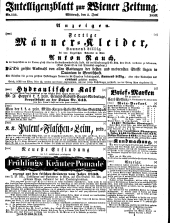 Wiener Zeitung 18500605 Seite: 23