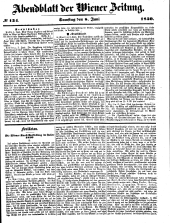 Wiener Zeitung 18500608 Seite: 17