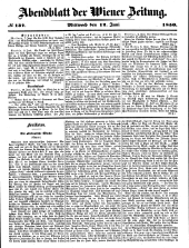 Wiener Zeitung 18500612 Seite: 13