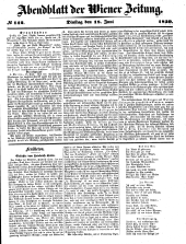 Wiener Zeitung 18500618 Seite: 17