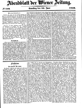 Wiener Zeitung 18500622 Seite: 15