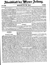 Wiener Zeitung 18500626 Seite: 17