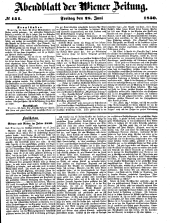 Wiener Zeitung 18500628 Seite: 15