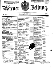 Wiener Zeitung 18500630 Seite: 1