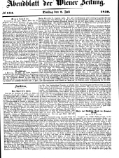 Wiener Zeitung 18500702 Seite: 15