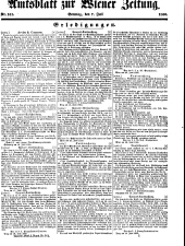 Wiener Zeitung 18500707 Seite: 13