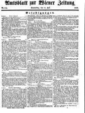 Wiener Zeitung 18500711 Seite: 21