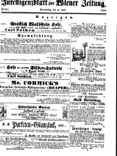 Wiener Zeitung 18500711 Seite: 27