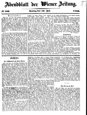 Wiener Zeitung 18500719 Seite: 15