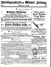 Wiener Zeitung 18500807 Seite: 23