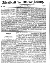 Wiener Zeitung 18500820 Seite: 15