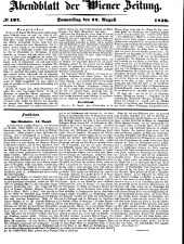 Wiener Zeitung 18500822 Seite: 17