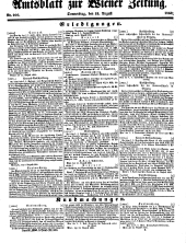 Wiener Zeitung 18500822 Seite: 21