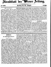 Wiener Zeitung 18500823 Seite: 11