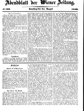 Wiener Zeitung 18500824 Seite: 15