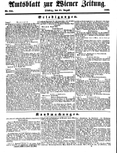 Wiener Zeitung 18500827 Seite: 23