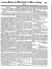 Wiener Zeitung 18500914 Seite: 13