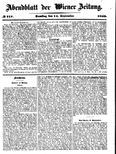 Wiener Zeitung 18500914 Seite: 17