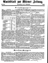 Wiener Zeitung 18500919 Seite: 21