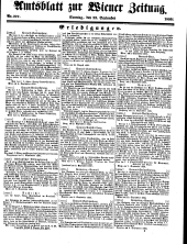 Wiener Zeitung 18500922 Seite: 15