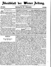 Wiener Zeitung 18500927 Seite: 17