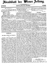 Wiener Zeitung 18501018 Seite: 15