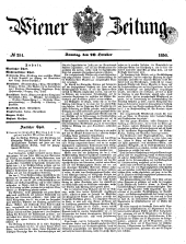 Wiener Zeitung 18501020 Seite: 1