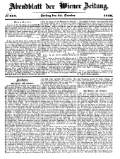 Wiener Zeitung 18501025 Seite: 15