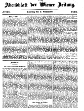 Wiener Zeitung 18501102 Seite: 15