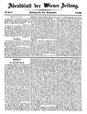 Wiener Zeitung 18501122 Seite: 13