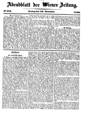 Wiener Zeitung 18501129 Seite: 13