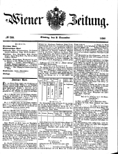 Wiener Zeitung 18501203 Seite: 1