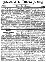 Wiener Zeitung 18501204 Seite: 15