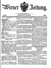 Wiener Zeitung 18501207 Seite: 1