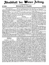 Wiener Zeitung 18501211 Seite: 13