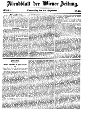 Wiener Zeitung 18501212 Seite: 21