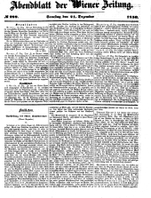 Wiener Zeitung 18501221 Seite: 21