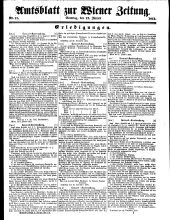 Wiener Zeitung 18510112 Seite: 15