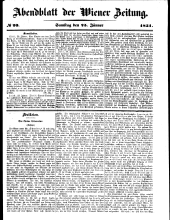 Wiener Zeitung 18510125 Seite: 15