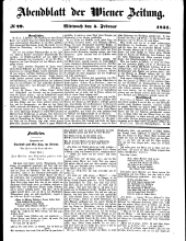 Wiener Zeitung 18510205 Seite: 17