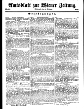 Wiener Zeitung 18510205 Seite: 21