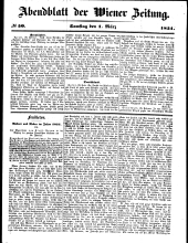 Wiener Zeitung 18510301 Seite: 17