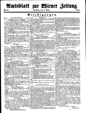 Wiener Zeitung 18510301 Seite: 21