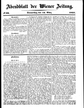 Wiener Zeitung 18510313 Seite: 13