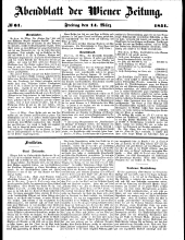 Wiener Zeitung 18510314 Seite: 13