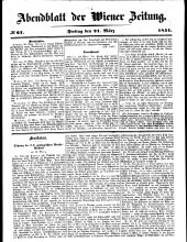 Wiener Zeitung 18510321 Seite: 13