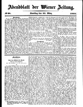 Wiener Zeitung 18510322 Seite: 17