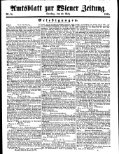 Wiener Zeitung 18510329 Seite: 21
